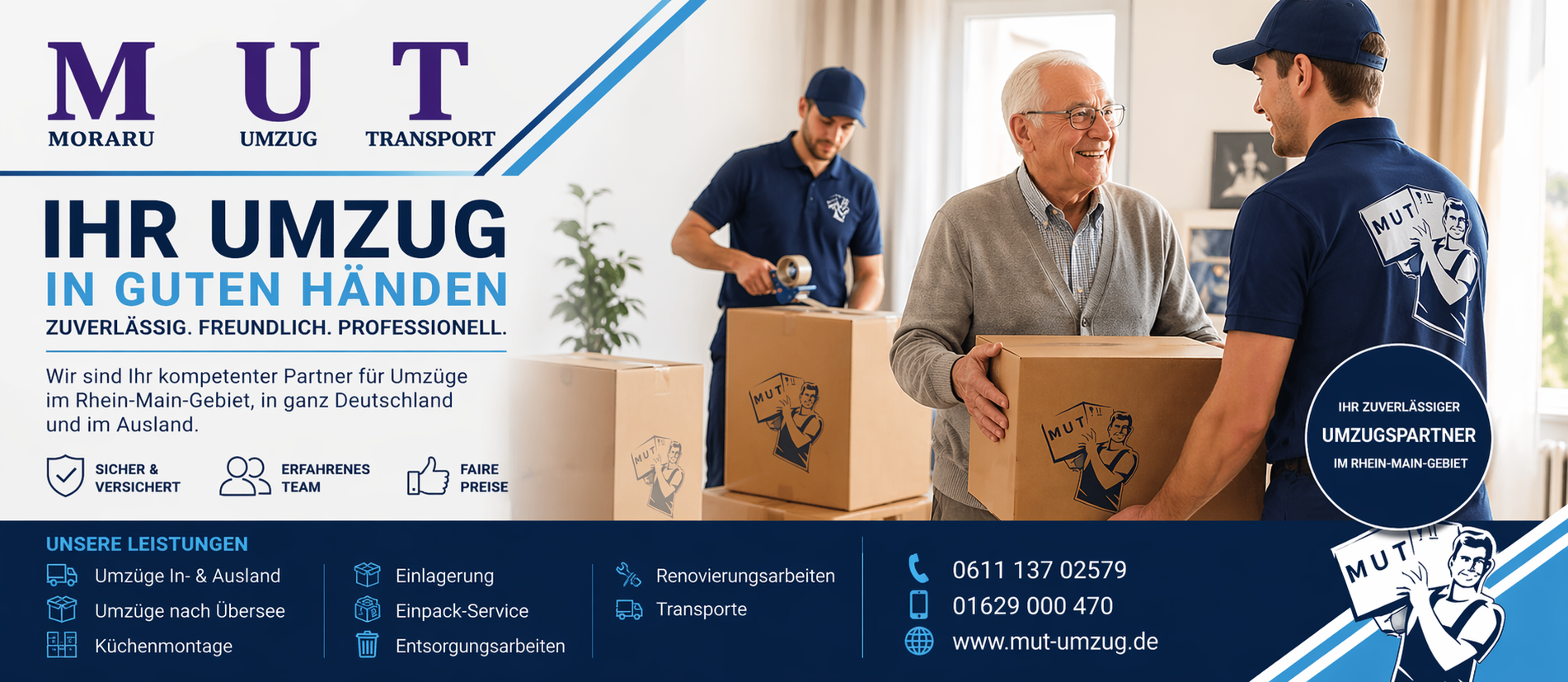 Seniorenumzug: Wie man den Umzug im Alter stressfrei organisiert