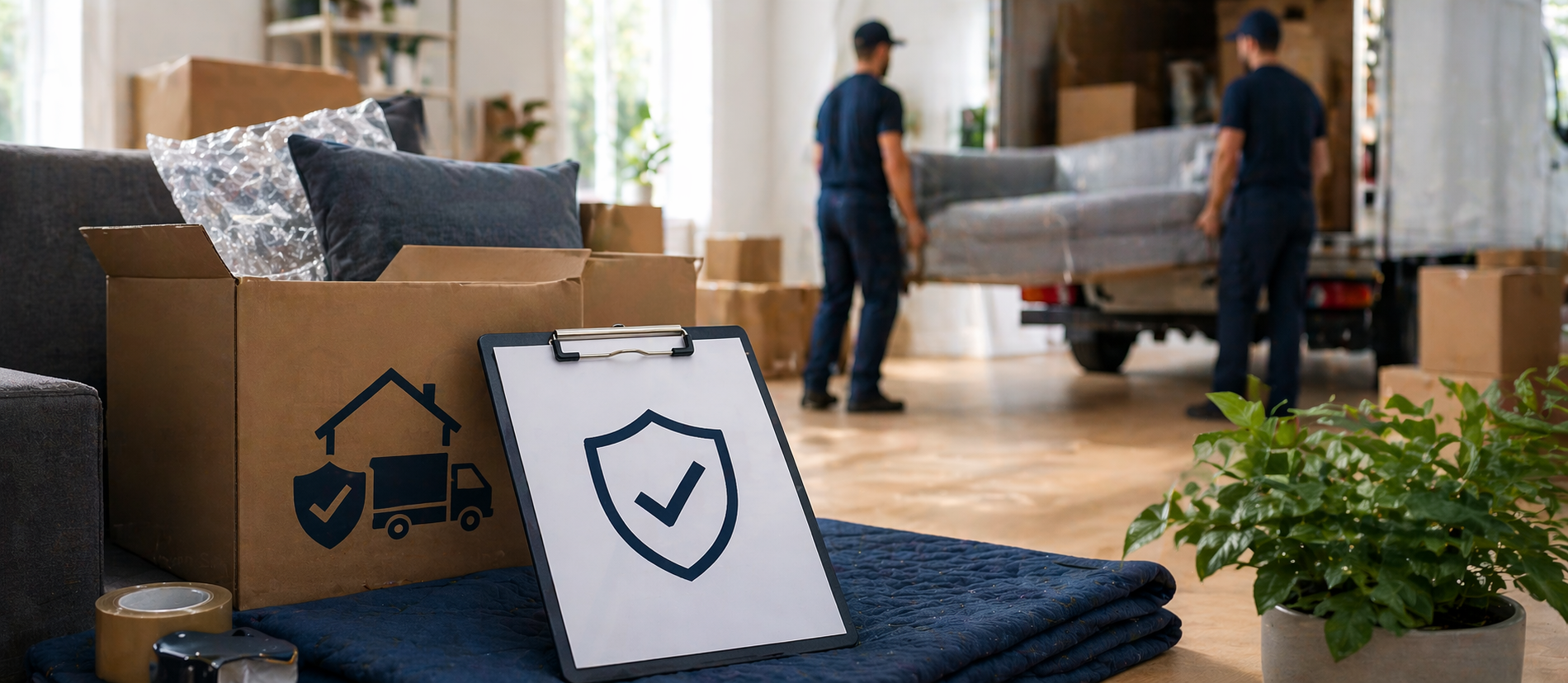 Versicherung beim Umzug: Was passiert, wenn etwas beschädigt wird?